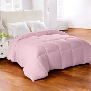 Pink Comforter by Sukoon Textiles